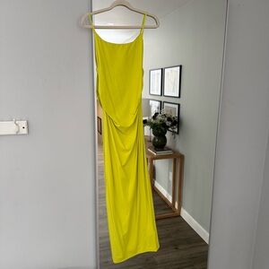 Zara Yellow/green Dress